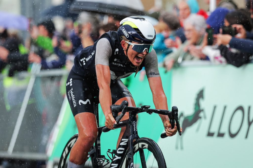 Tour of Britain Women: Cat Ferguson claims victory on stage 3, takes race lead