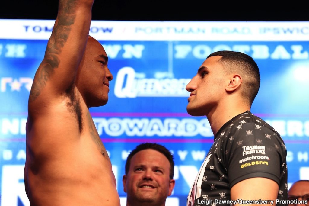 Tonight’s Live Fight Results: Fabio Wardley vs. Huni