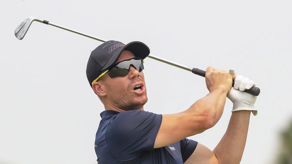 CELEBRITY SWINGER: David Warner – dynamic cricketer, avid golfer and giving back to a good cause