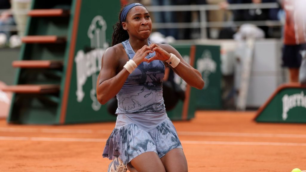 Gauff outlasts Sabalenka to win 1st French Open