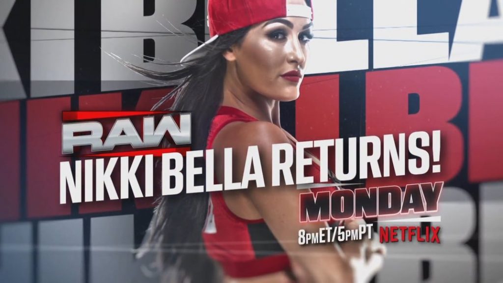 Nikki Bella Returning On Raw: June 9