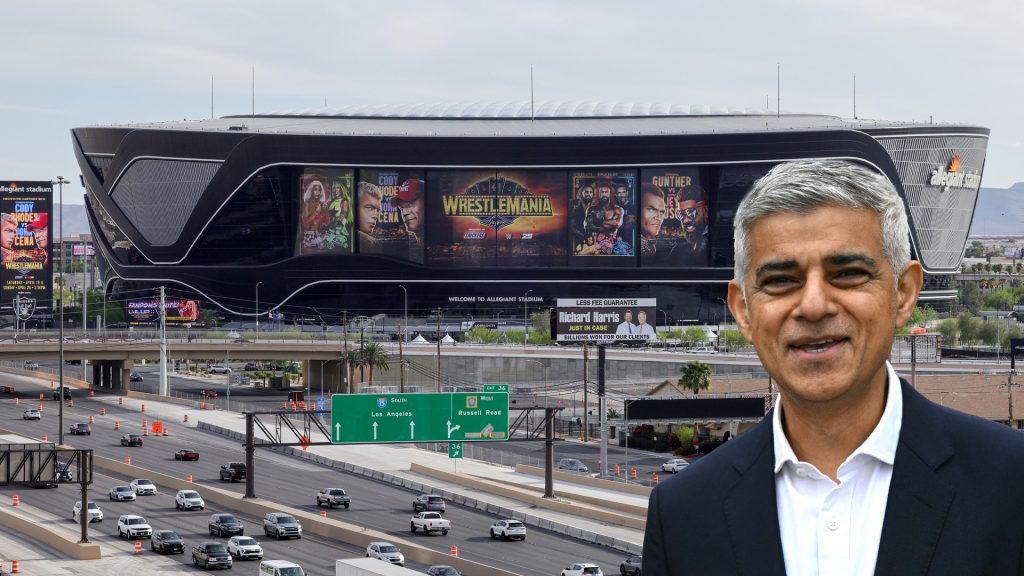 ‘We want it’ – Sadiq Khan tells WWE legend Triple H to bring WrestleMania to London for first time ever ‘We want it’ – Sadiq Khan tells WWE legend Triple H to bring WrestleMania to London for first time ever