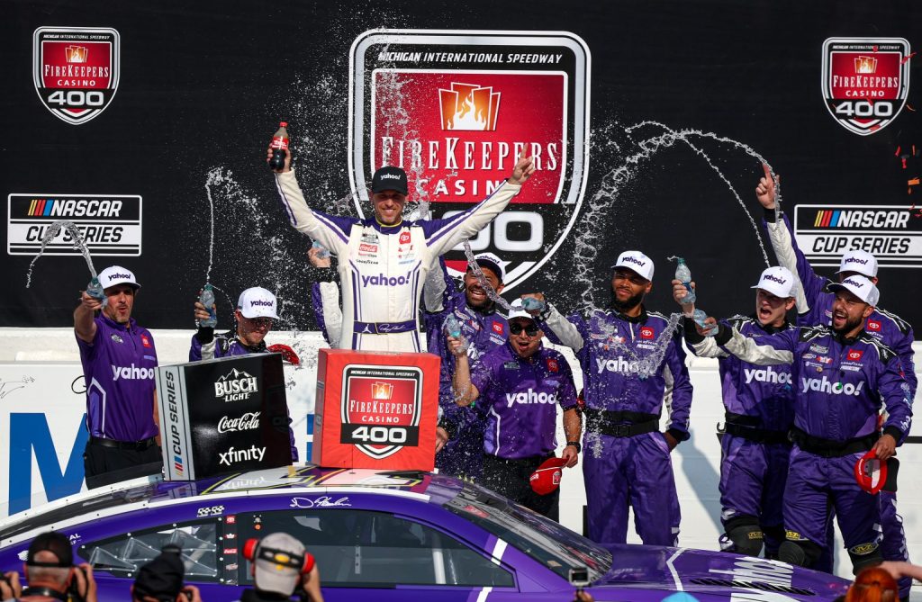 RECAP: Denny Hamlin Showcases a Master Class in Fuel-Saving Victory at Michigan RECAP: Denny Hamlin Showcases a Master Class in Fuel-Saving Victory at Michigan