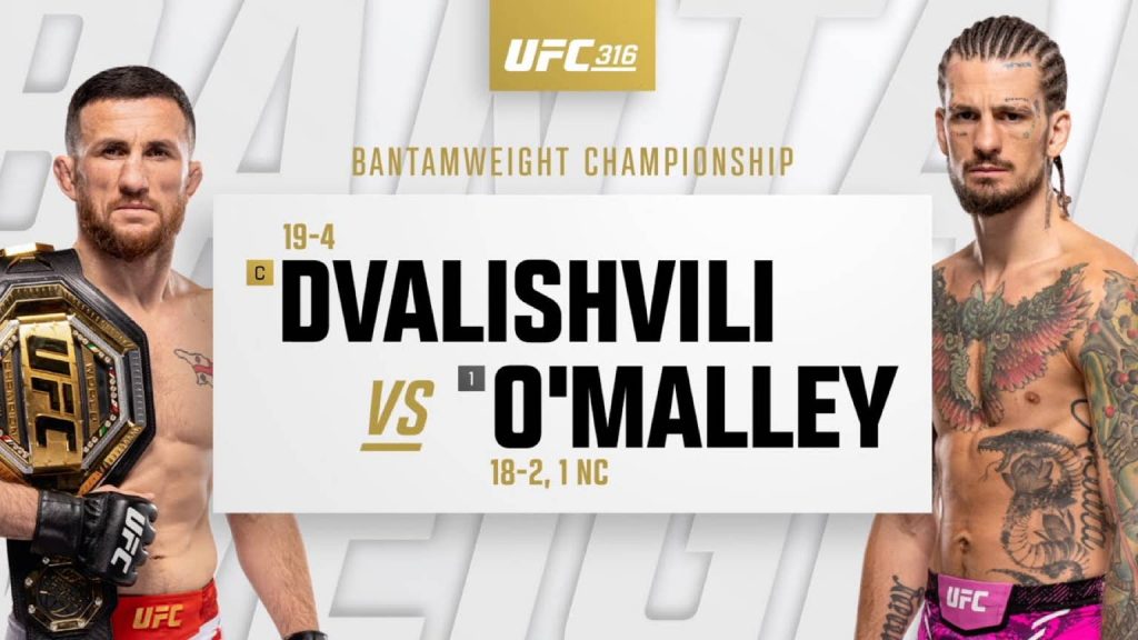 UFC 316 Highlights: Merab Dvalishvili vs. Sean O'Malley