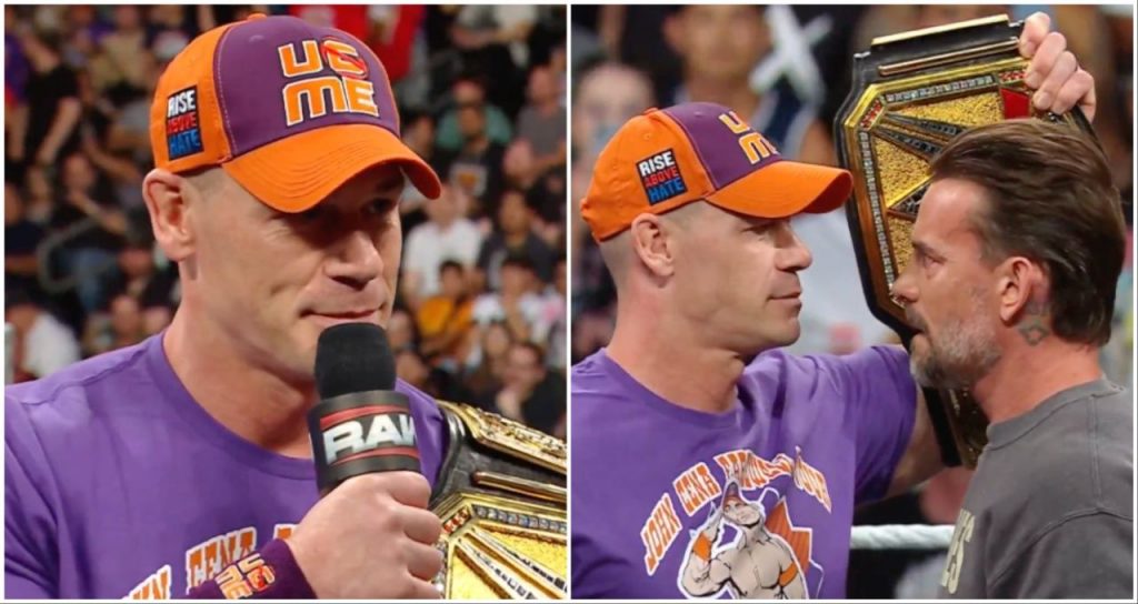 'Evil' John Cena Pulled 'Ultimate Heel Move' During WWE Raw Segment With CM Punk