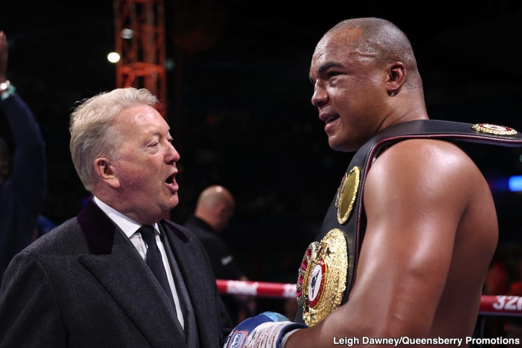 Warren Says Justis Huni Has “No Right To Appeal” KO Loss To Fabio Wardley, But Rematch Could Happen