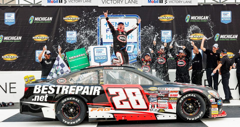 RECAP: Brenden Queen Fends Off Corey Heim for His Third 2025 ARCA Victory