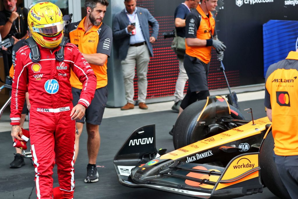 Lewis Hamilton causes stir on social media with quickly removed Ferrari ‘like’ Lewis Hamilton causes stir on social media with quickly removed Ferrari ‘like’