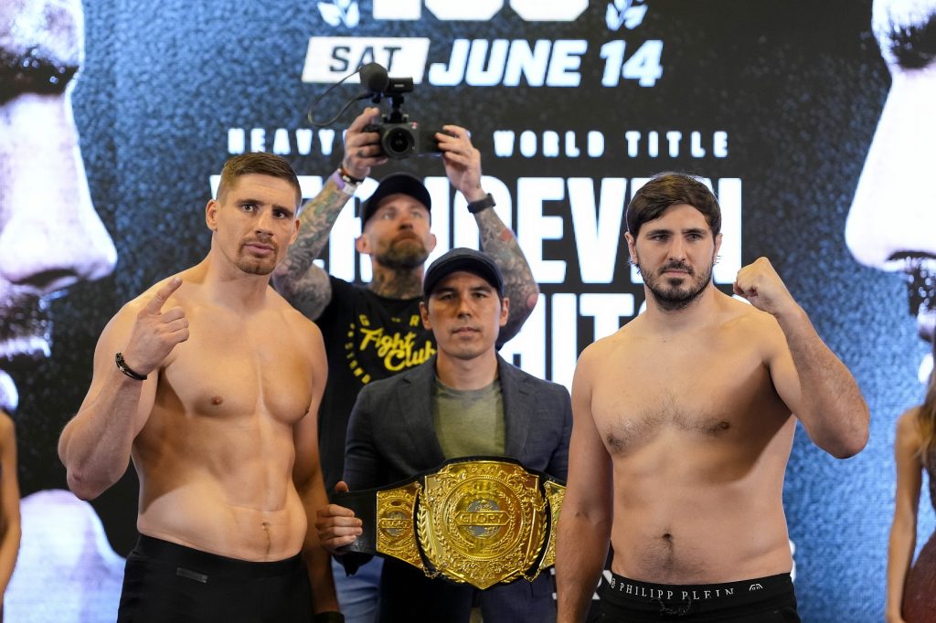 GLORY 100 Weigh-In Results – Rico Verhoeven vs. Artem Vakhitov Confirmed