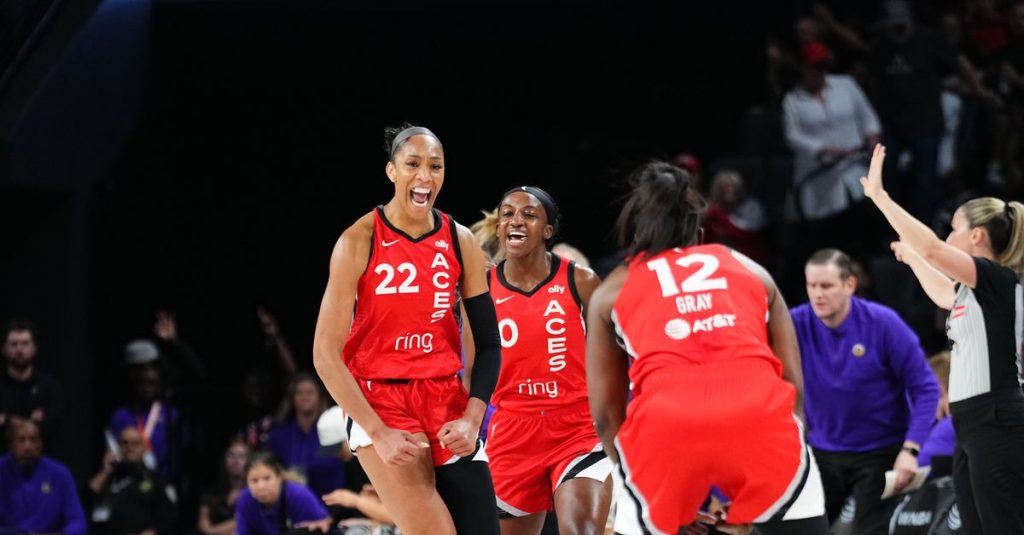 Aces star to miss Wings game after suffering a head injury