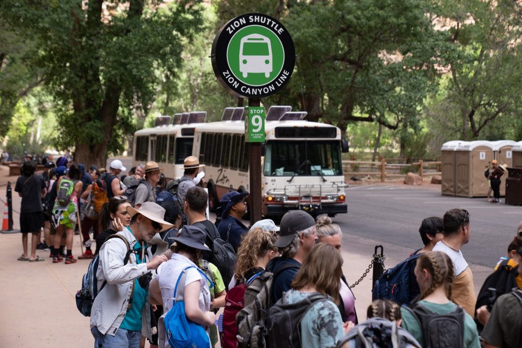 Zion National Park Celebrates 100 Millionth Shuttle Ride Zion National Park Celebrates 100 Millionth Shuttle Ride