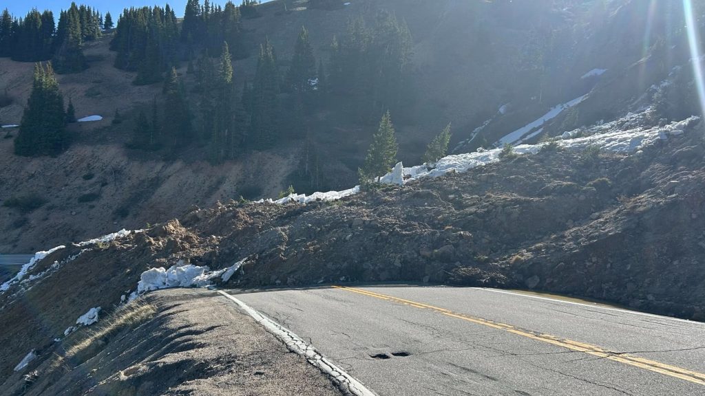 Loveland Pass Temporarily Closed Due To Landslide Loveland Pass Temporarily Closed Due To Landslide
