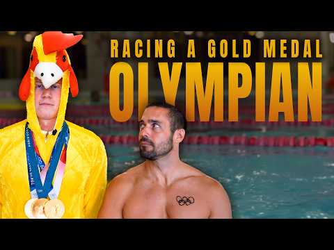 Racing An Olympic Swimmer…BUT He’s Dressed As a Chicken | Untapped Racing An Olympic Swimmer…BUT He’s Dressed As a Chicken | Untapped