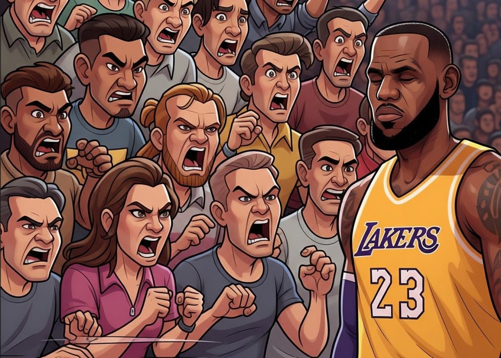Fans Call Out LeBron for Hijacking NBA Finals Spotlight With Retirement Tease