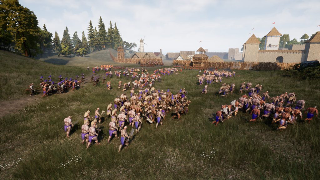 Battles of Chaos blends Tactics and RTS with a medieval fantasy setting Battles of Chaos blends Tactics and RTS with a medieval fantasy setting