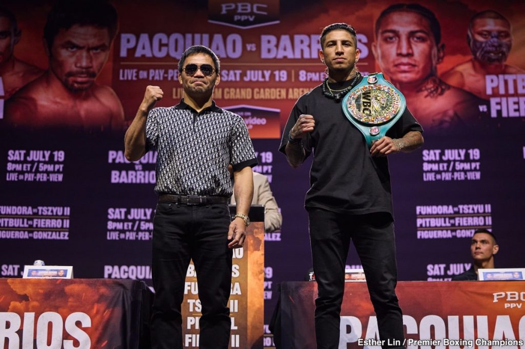 Eddie Hearn Brutally Honest On Pacquiao Vs. Barrios: “I Don’t Think He Has A Chance At All”