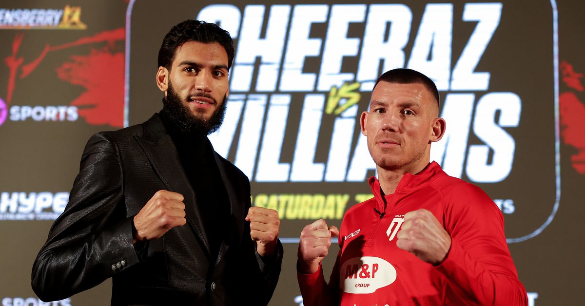 Sheeraz vs Williams: Live updates and results, 2 pm ET