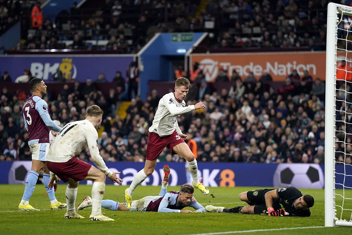Manchester United continue their upward climb with big win at Villa Park
