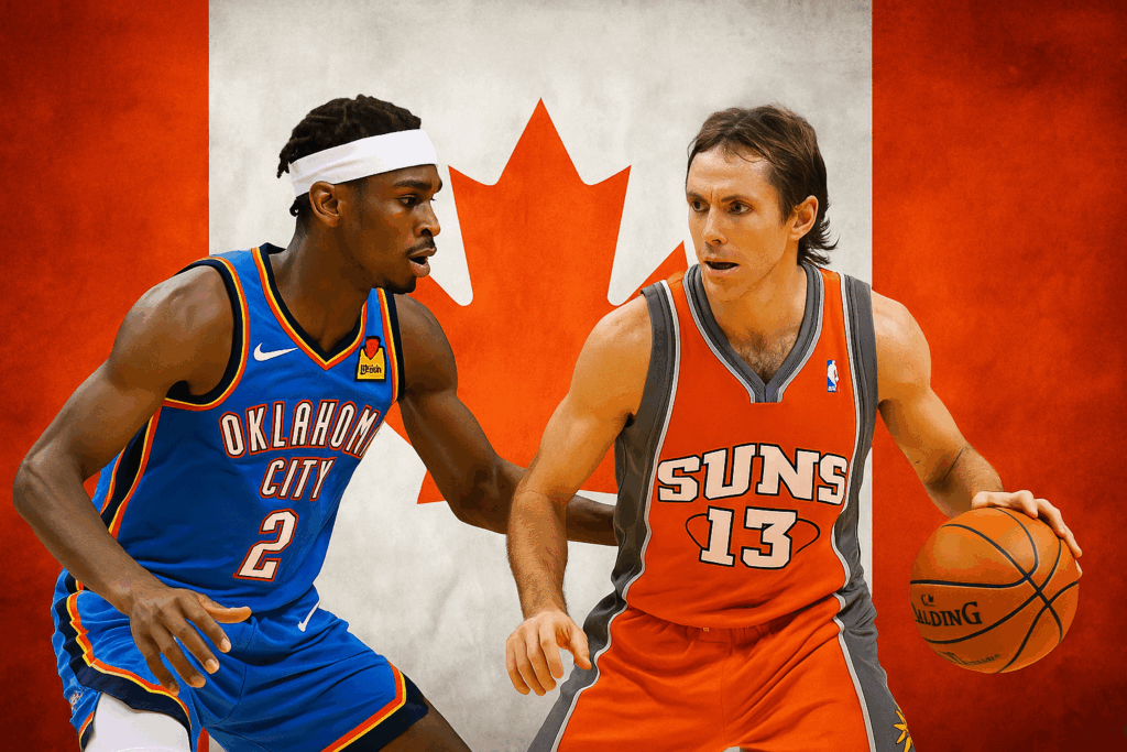 Canada’s NBA MVPs: Shai Gilgeous-Alexander and Steve Nash Canada’s NBA MVPs: Shai Gilgeous-Alexander and Steve Nash