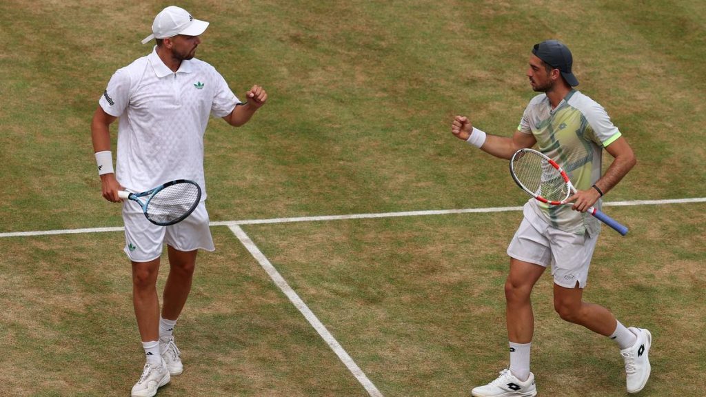Rohan Bopanna and Sander Gille lose doubles quarterfinals in London