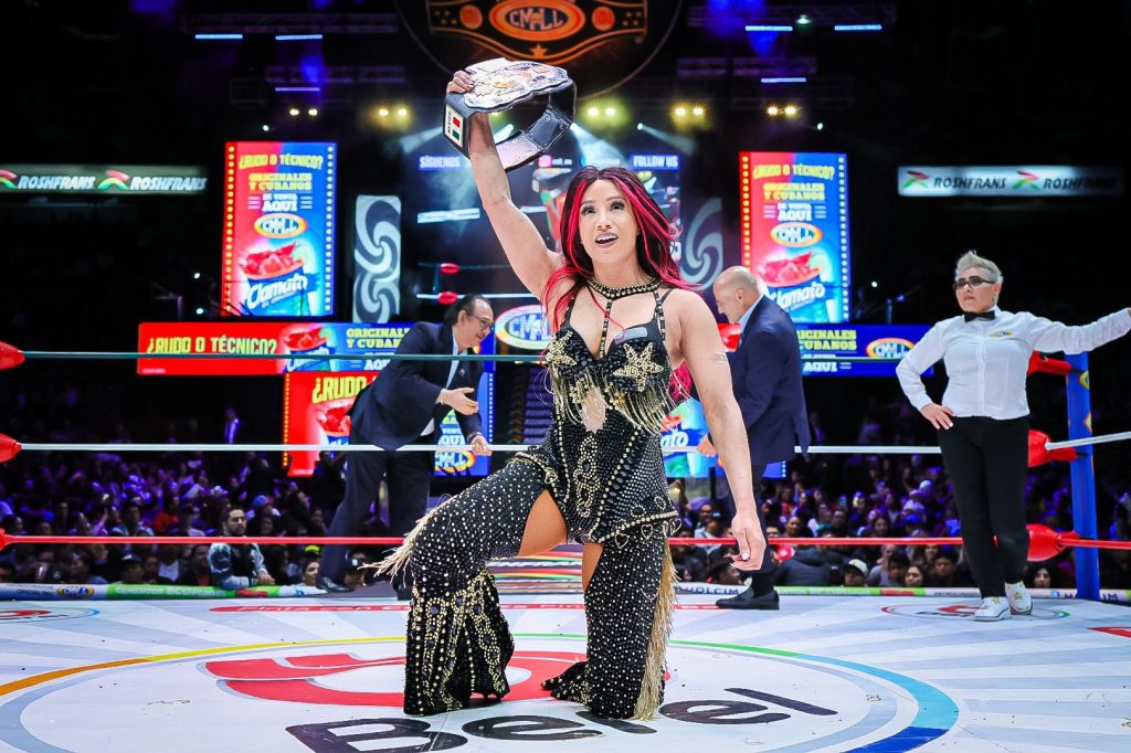 CMLL: Mercedes Moné Retains CMLL Championship In 1st Title Defense