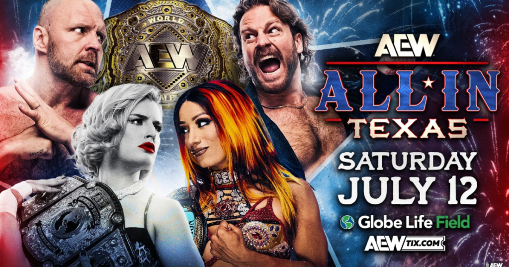 Another Big Match Announced For AEW All In: Texas, Updated Card