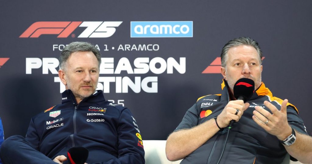 Red Bull chief Christian Horner fires dig at rival F1 bosses as Ferrari stance clear Red Bull chief Christian Horner fires dig at rival F1 bosses as Ferrari stance clear