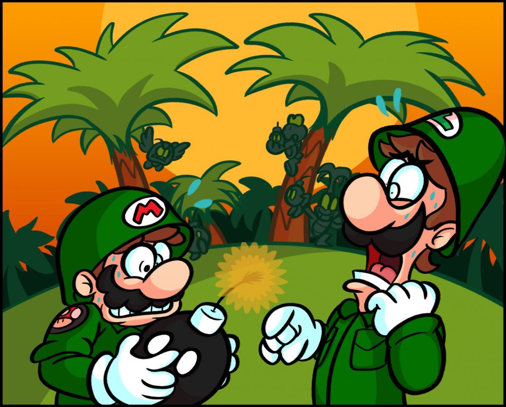 The Mario game nobody knows: Nintendo’s super plumber was in the military in the 80s