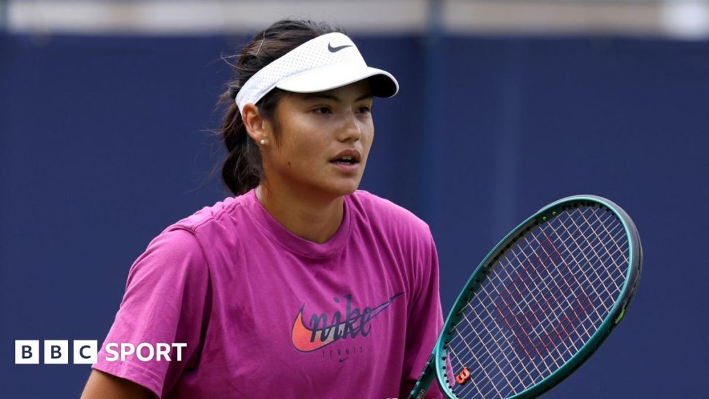 Raducanu to face British teenager Xu at Wimbledon Raducanu to face British teenager Xu at Wimbledon