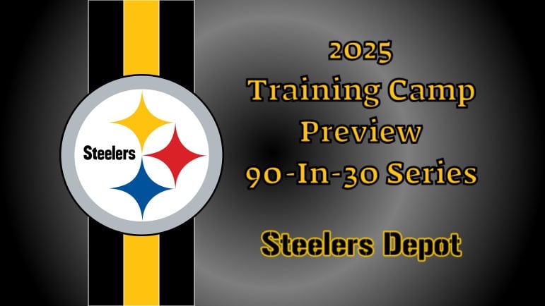 90 In 30: Steelers 2025 Training Camp Preview Series — Derrick Harmon, Devin Harper, Malik Harrison