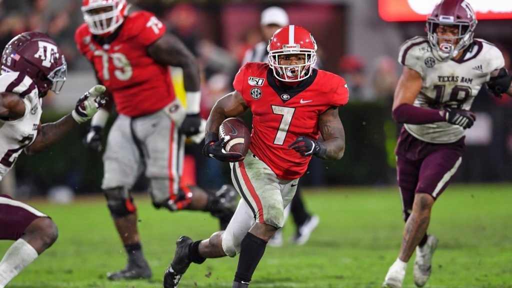 Every Georgia football rushing leader during the Kirby Smart era
