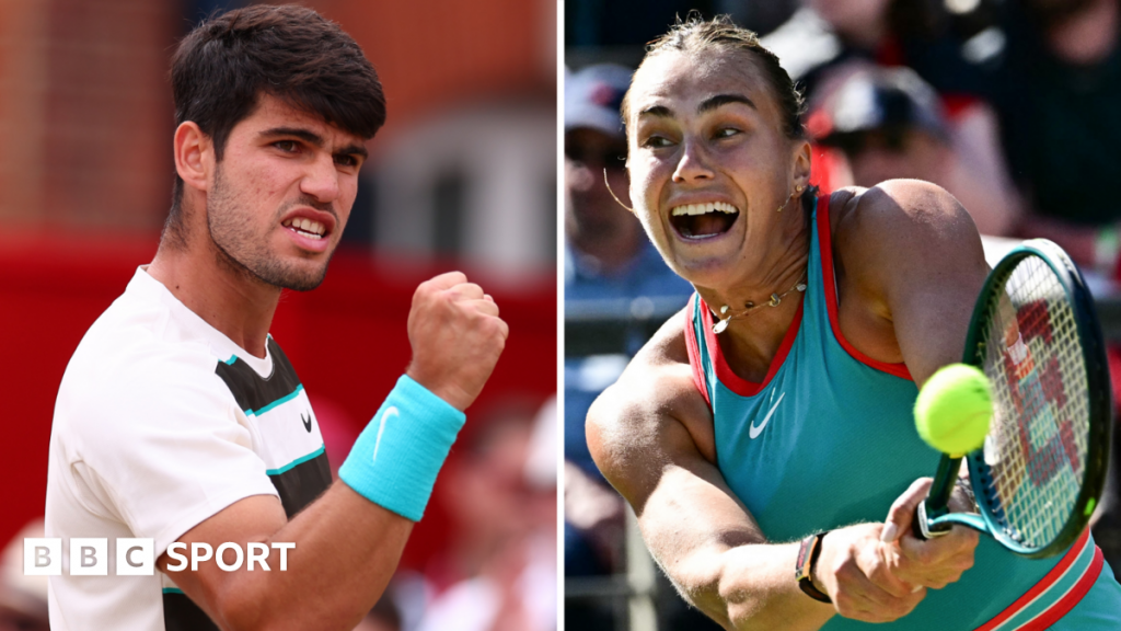 Alcaraz & Sabalenka among Wimbledon title hopefuls