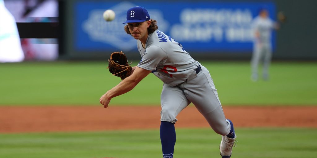 Wrobleski's bulk-innings gem helps Dodgers take set in KC Wrobleski's bulk-innings gem helps Dodgers take set in KC