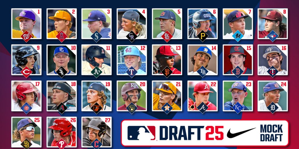 The Draft is just over a week away! Here's the latest mock