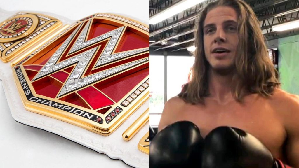 [Watch] Female WWE Champion Spars With Matt Riddle
