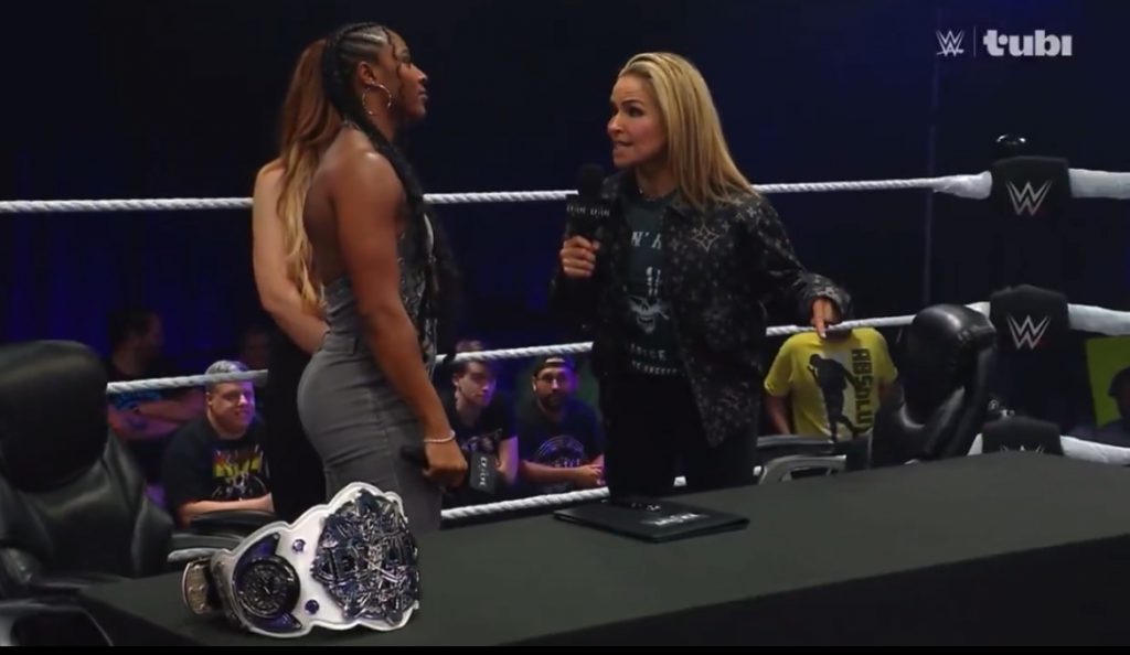 Natalya vs. Kali Armstrong Set For Evolve Women’s Title Natalya vs. Kali Armstrong Set For Evolve Women’s Title