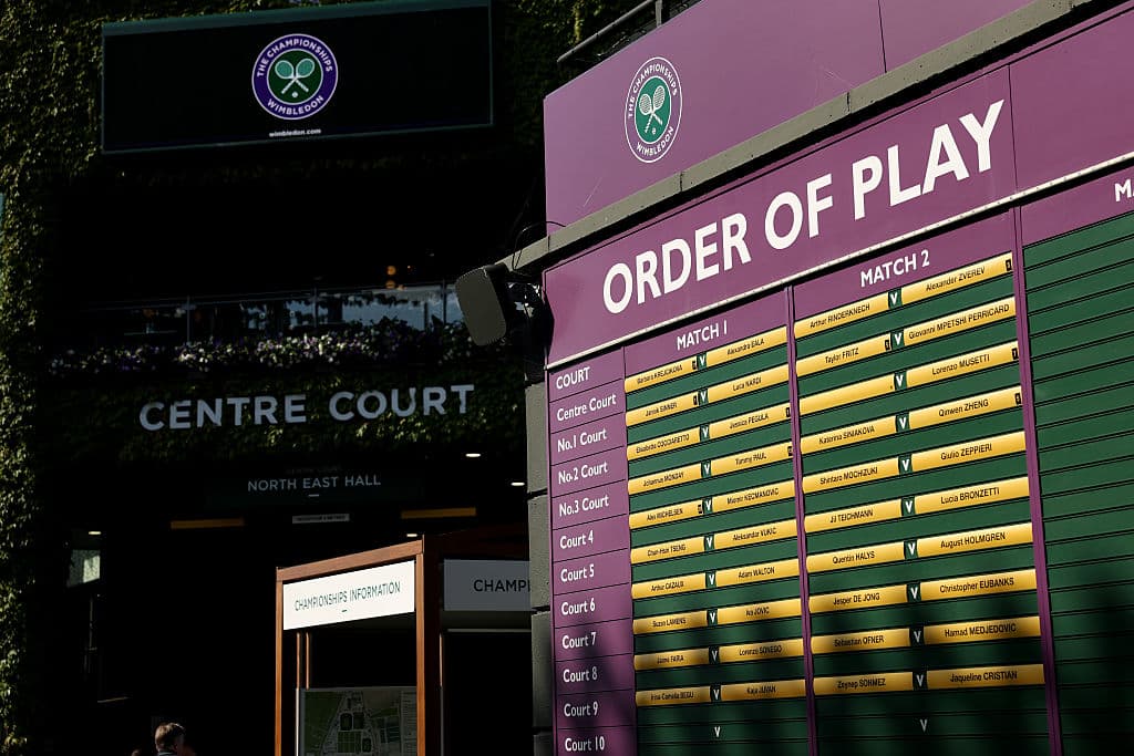 Wimbledon Order of Play: Day 6 schedule with Novak Djokovic and Jannik Sinner in action