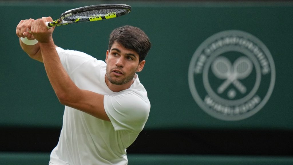 Carlos Alcaraz inches closer to another Wimbledon title with win over Andrey Rublev