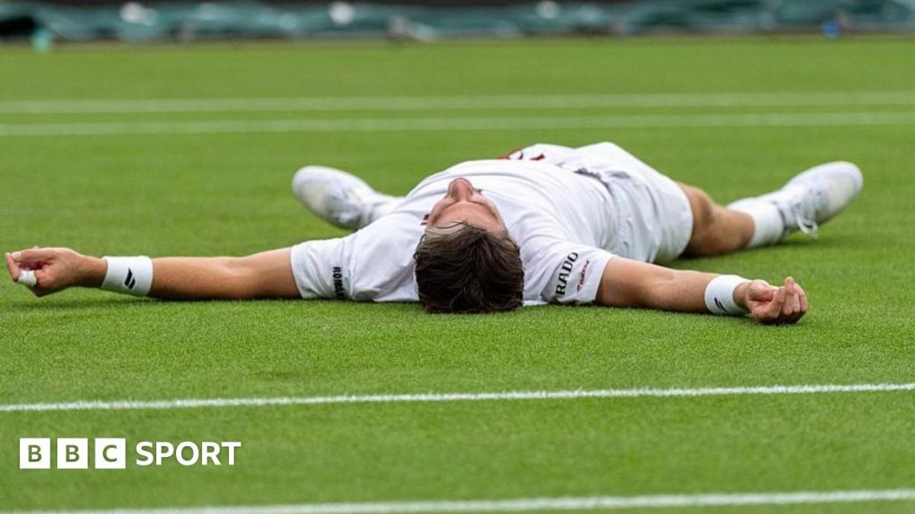 'A well-deserved fall' – Norrie's relief at Wimbledon win