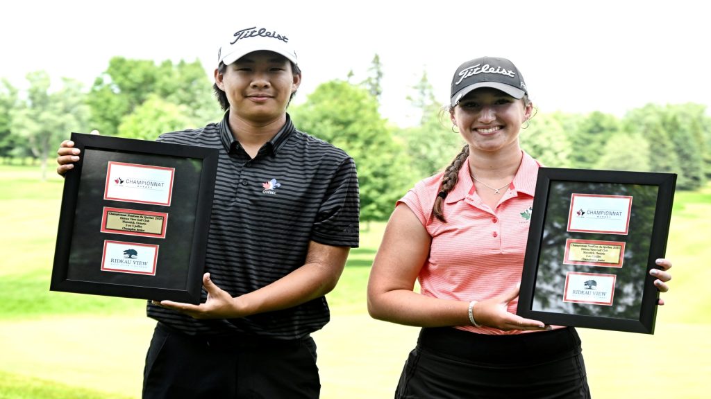 Henry Dao and Alexis Card cap off thrilling closing round with wins at NextGen Quebec Championship 