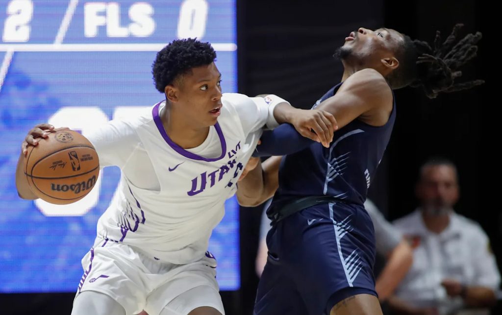 NBA Summer League: Jazz rookie Ace Bailey drops 18 points, throws down 2 huge dunks in win over Grizzlies NBA Summer League: Jazz rookie Ace Bailey drops 18 points, throws down 2 huge dunks in win over Grizzlies
