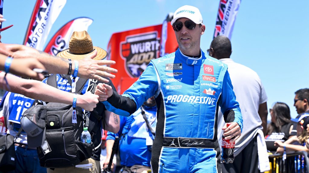 'Inconsistencies Is the Only Consistency!' Denny Hamlin Throws NASCAR Under the Bus over Joey Logano-Ross Chastain saga 'Inconsistencies Is the Only Consistency!' Denny Hamlin Throws NASCAR Under the Bus over Joey Logano-Ross Chastain saga