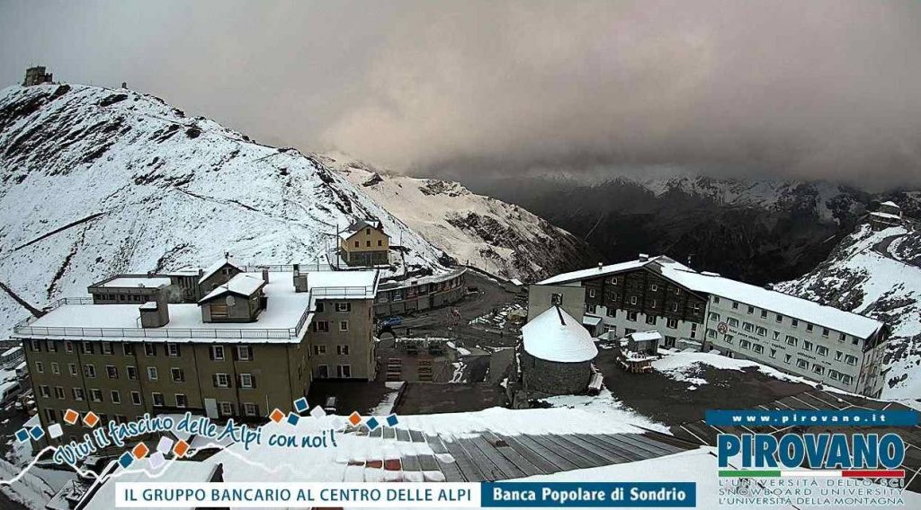 Summer Blizzard Blankets the Alps Summer Blizzard Blankets the Alps