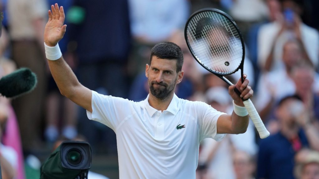 Djokovic cancels practice session ahead of Wimbledon semifinal match