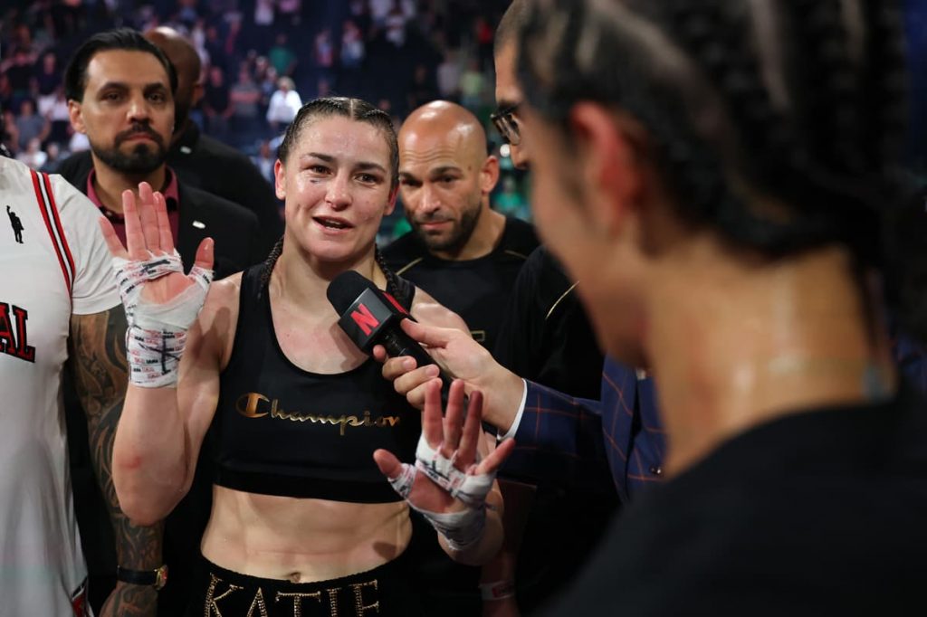 Photos: Katie Taylor wins third fight against Amanda Serrano