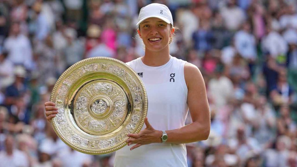 By the Numbers: Swiatek makes history with Wimbledon championship By the Numbers: Swiatek makes history with Wimbledon championship