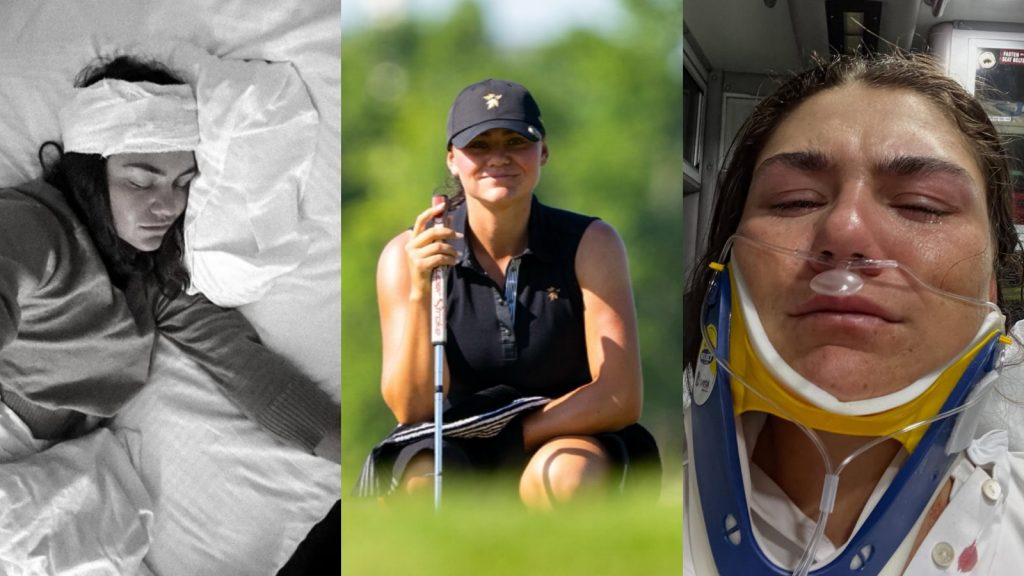 Thibault healthy, playing competitive golf again after scary on-course accident Thibault healthy, playing competitive golf again after scary on-course accident