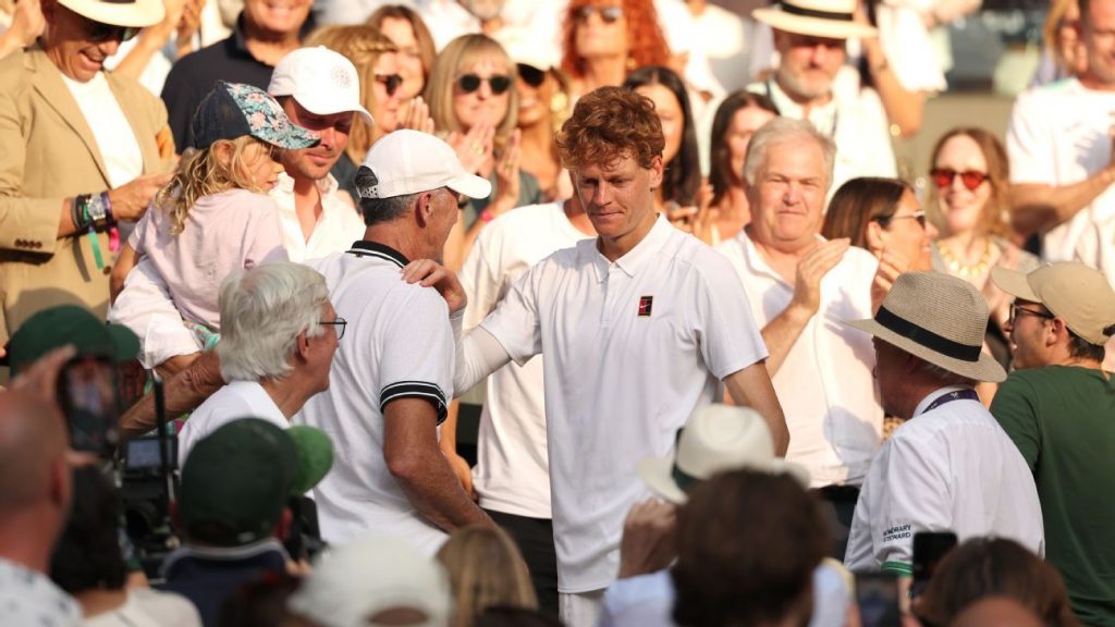 Sinner wins Wimbledon and bet with coach Cahill Sinner wins Wimbledon and bet with coach Cahill