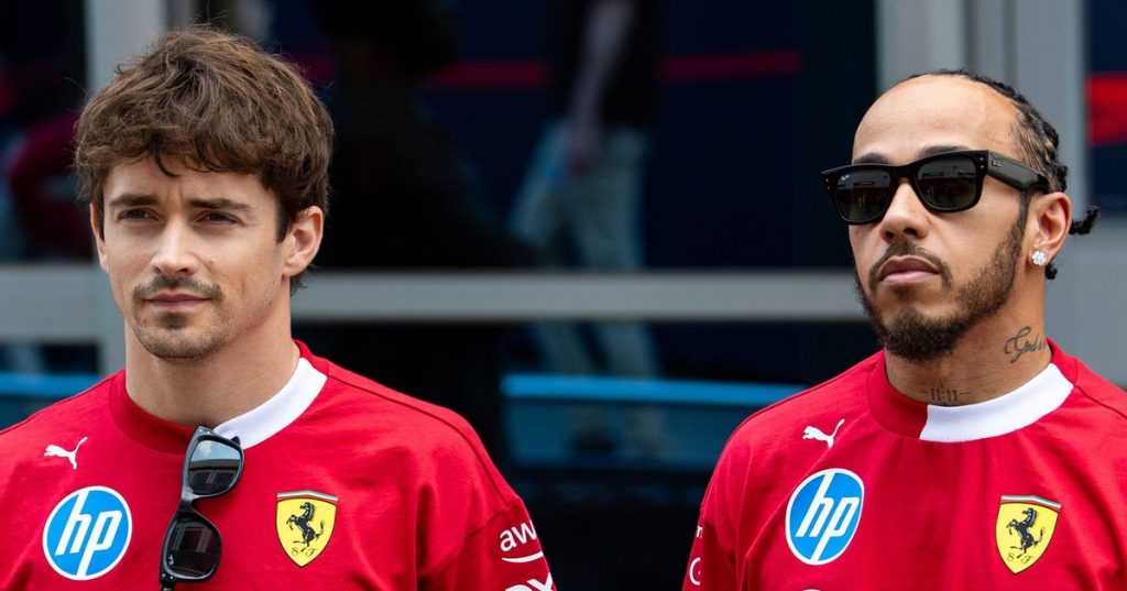 Lewis Hamilton banned from Charles Leclerc 'friendship' as Ferrari star shuts down rumours