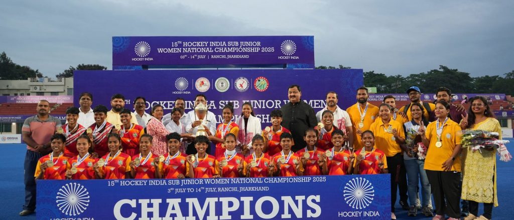 India: 
       Hockey Jharkhand crowned as the Champions of the 15th Hockey India Sub Junior Women National Championship 2025 – Division ‘A’